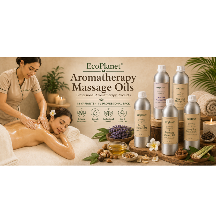 Professional Aromatherapy Massage Oils for Spa | EcoPlanet®