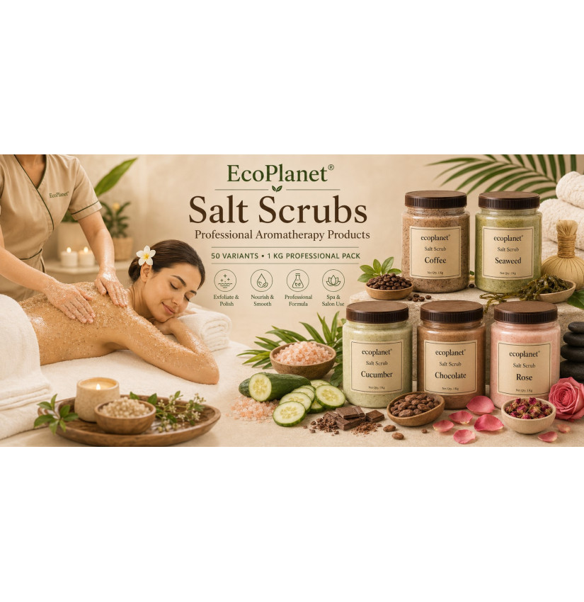 Professional Salt Scrubs – 50 Spa Variants | EcoPlanet