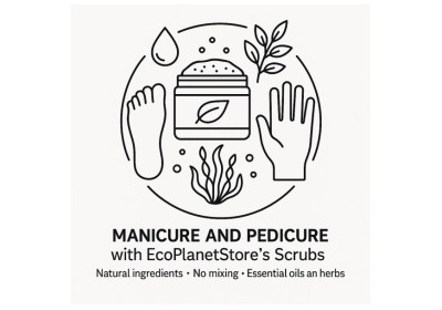 Scientific Excellence in Hand and Foot Care: EcoPlanetStore's Natural Suspension-Based Scrubs