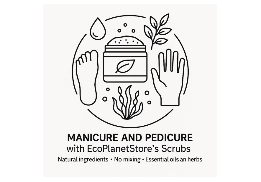 Scientific Excellence in Hand and Foot Care: EcoPlanetStore's Natural Suspension-Based Scrubs