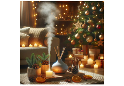 Infuse Your Holidays with Scents of Joy: Essential Oils for a Christmas Vibe