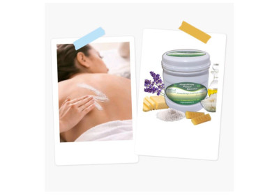 The benefits of sea salt scrubs infused with essential oils.