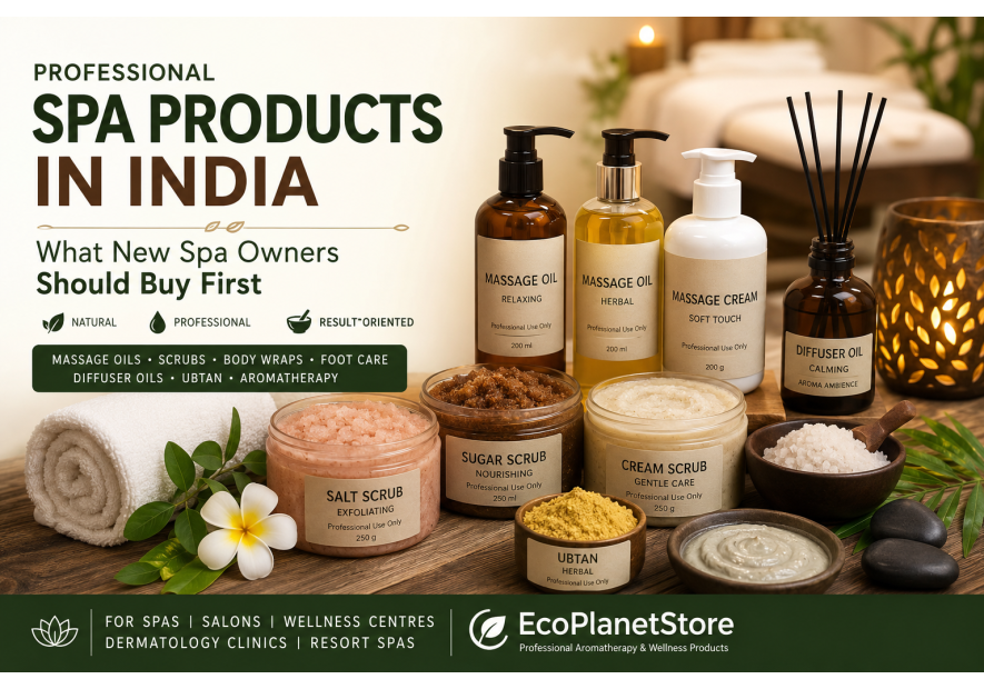 Professional Spa Products in India | What New Spa Owners Should Buy First