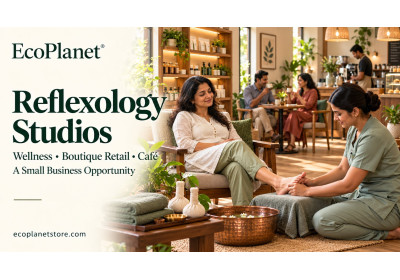 Reflexology Studio Business with Boutique & Café | EcoPlanet image