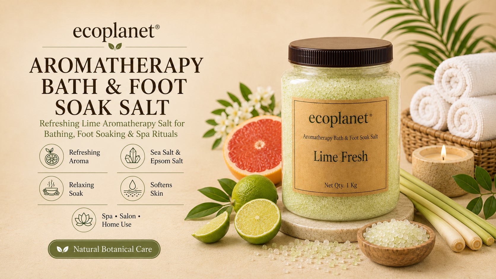 ecoplanet aromatherapy bath and foot soak salt