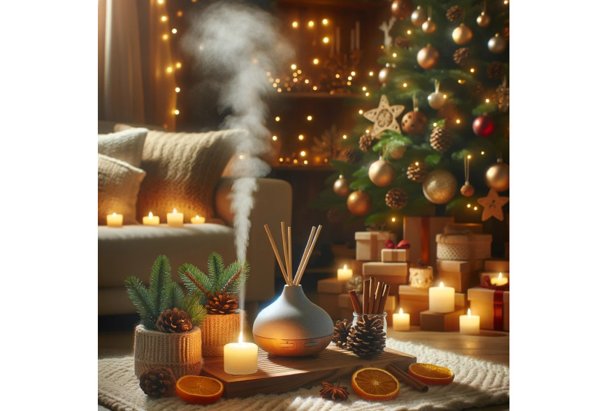 Infuse Your Holidays with Scents of Joy: Essential Oils for a Christmas Vibe